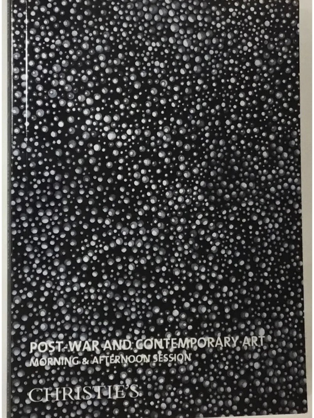 Christies Postwar And Contemporary Art Morning Small Sales Catalog November 2014
